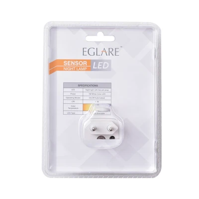 Gambar Eglare Lampu Tidur LED Dengan Sensor - Putih