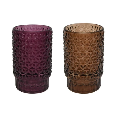 Gambar Arthome Tempat Lilin Dekorasi Votive Kaca 6.2x9.8 cm