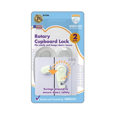 Gambar Babyloo Pengaman Lemari Rotary Clock 9.3x4.3 Cm