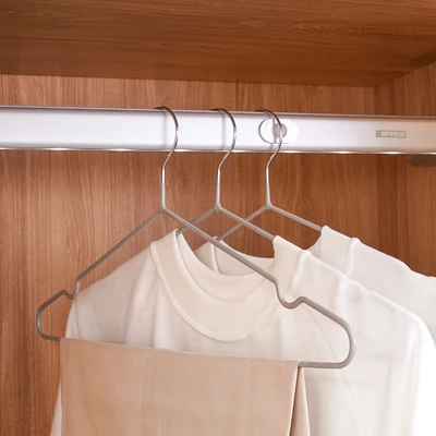 Gambar Informa Hanger Besi Slim Set 10 pcs - Abu-Abu Muda