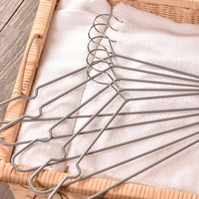 Gambar Informa Hanger Besi Slim Set 10 pcs - Abu-Abu Muda