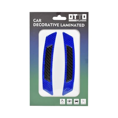 Gambar Otto Klasse Set Stiker Mobil Reflektif 2 Pcs Bcr-06 - Biru
