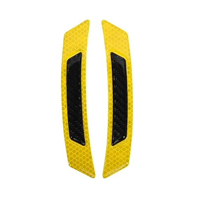 Gambar Otto Klasse Set Stiker Mobil Reflektif Motif Karbon 2 Pcs - Kuning