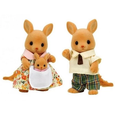 Gambar Sylvanian Families Set Boneka Kangaroo Family 53090