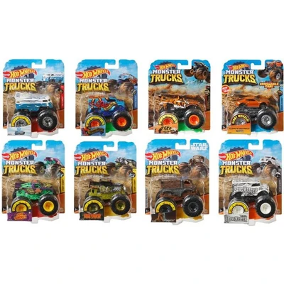 Gambar Hot Wheels 1:64 Diecast Monster Trucks Random
