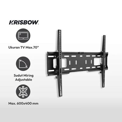 Gambar Krisbow Bracket Tv 37-70 Inci - Hitam