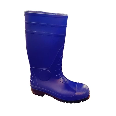 Gambar Krisbow Sepatu Pengaman Boot Dengan Midsole Baja Ukuran L/41-42 - Biru