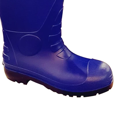 Gambar Krisbow Sepatu Pengaman Boot Dengan Midsole Baja Ukuran L/41-42 - Biru