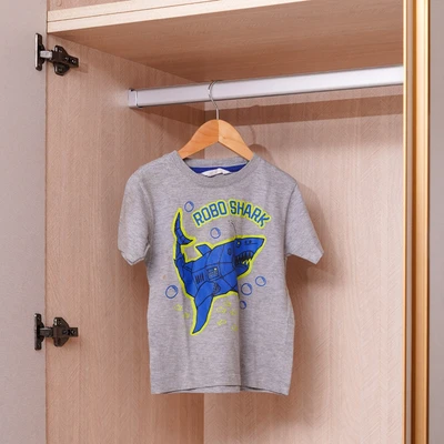Gambar Stora Hanger Baju Anak Kayu Dengan Bar 19.5 cm Set 3 pcs