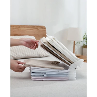 Gambar Stora Organizer Pakaian 36x29x5.5 cm Set 5 pcs - Putih