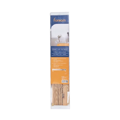 Gambar Forhom Venetian Blind PVC 40x180 cm - Cokelat