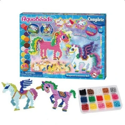 Gambar Aqua Beads Set Magical Unicorn Teaq31489