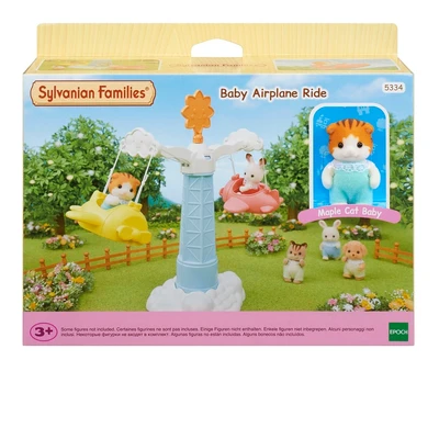 Gambar Sylvanian Families Set Baby Airplane Ride Esfj53340