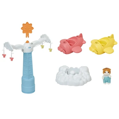 Gambar Sylvanian Families Set Baby Airplane Ride Esfj53340