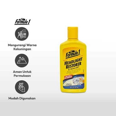 Gambar Formula 1 Pembersih Headlight Restorer And Seal 237 Ml