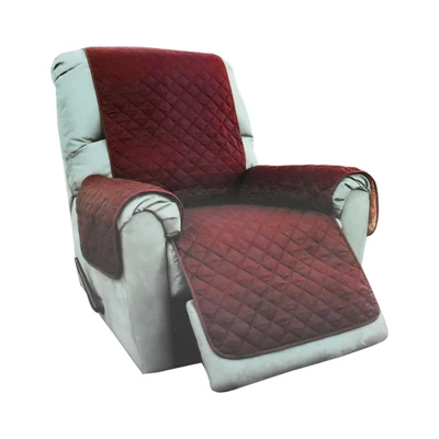 Gambar Informa Sarung Pelindung Sofa Recliner 1 Seater Polyester 165x195 cm - Merah Wine
