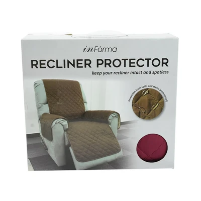 Gambar Informa Sarung Pelindung Sofa Recliner 1 Seater Polyester 165x195 cm - Merah Wine