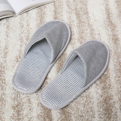 Gambar Informa Sandal Rumah Ukuran 28 cm Stripes - Abu-Abu