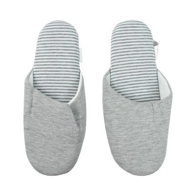 Gambar Informa Sandal Rumah Ukuran 28 cm Stripes - Abu-Abu