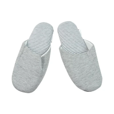 Gambar Informa Sandal Rumah Ukuran 28 cm Stripes - Abu-Abu