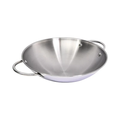 Gambar Krischef 34 Cm Wajan Stainless