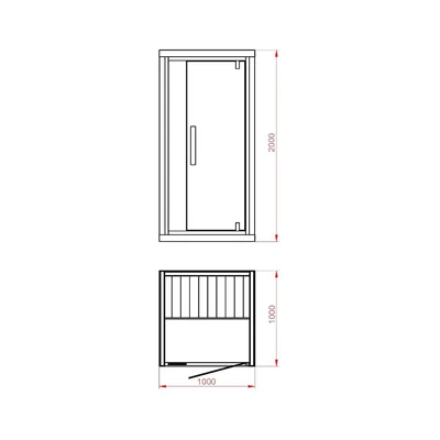 Gambar Orans Kamar Sauna Infrared Sn-96116i