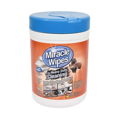 Gambar Miracle Wipes Tisu Basah Pembersih Heavy Duty 90 Pcs