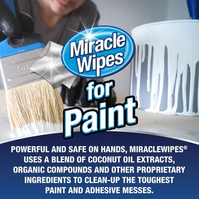 Gambar Miracle Wipes Tisu Basah Pembersih Cat Set 30 Pcs