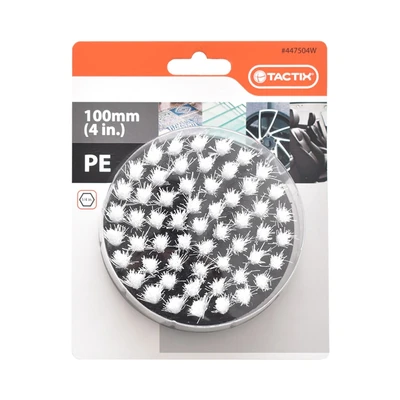 Gambar Tactix Sikat Poles Soft 10 cm - Putih