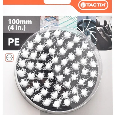 Gambar Tactix Sikat Poles Soft 10 cm - Putih
