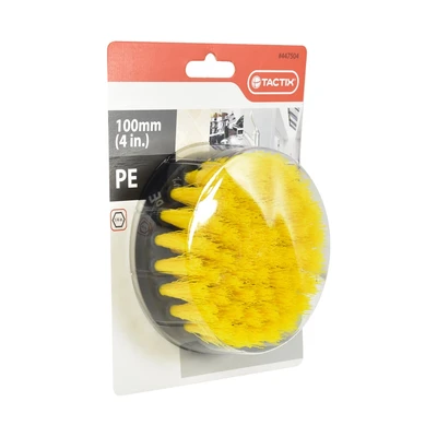 Gambar Tactix Sikat Poles Medium 10 cm - Kuning