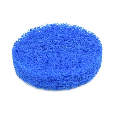 Gambar Tactix Set Scrub Pad Soft 7.5 cm 3 Pcs - Biru