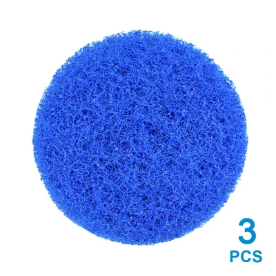 Gambar Tactix Set Scrub Pad Soft 12.5 cm 3 Pcs - Biru