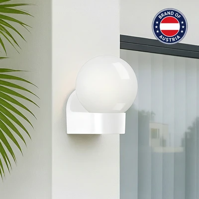 Gambar Eglo Lormes Lampu Dinding Outdoor - Putih