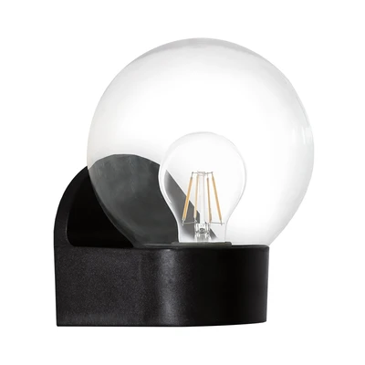 Gambar Eglo Lormes Lampu Dinding Oudoor - Hitam