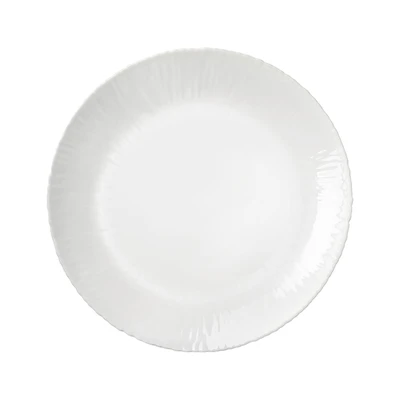 Gambar Bormioli Rocco 27 cm Coconut Piring Makan Kaca - Putih