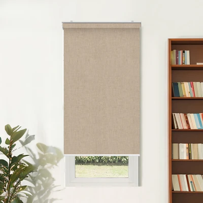 Gambar Arai Roller Blind Dimout 90x250 cm - Cokelat