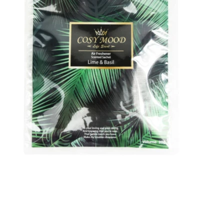 Gambar Cosy Mood Lime Basil Pengharum Ruangan Sachet