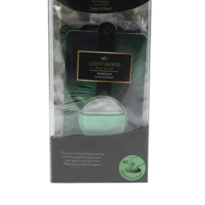 Gambar Cosy Mood Lime Basil Pengharum Ruangan Card Sachet