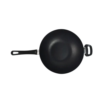 Gambar Scanpan Classic Wajan Wok Aluminium 30 cm - Hitam
