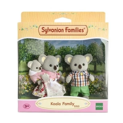 Gambar Sylvanian Families Set Boneka Hewan Koala Family 3 Figures 53100
