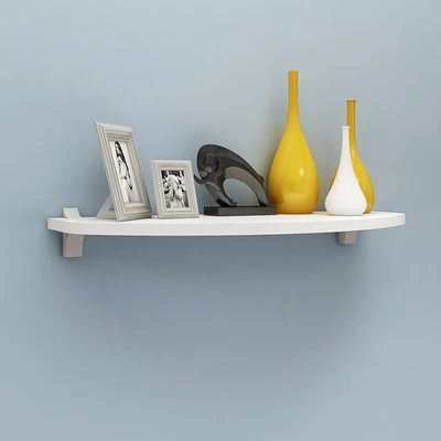 Gambar Masterspace Rak Dinding Curved 60x24x7 cm - Putih
