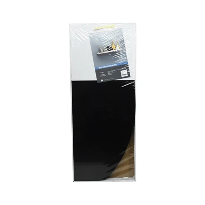 Gambar Masterspace Rak Dinding Curved 60x24x7 cm - Hitam