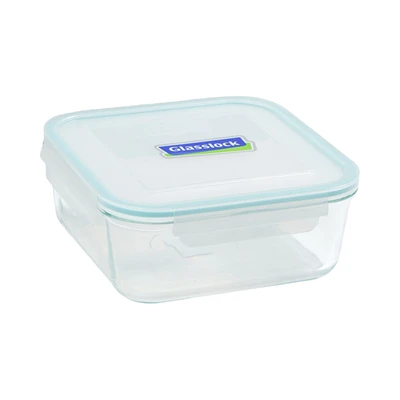 Gambar Glasslock Basic Wadah Makanan Kaca 2.6 Liter - Ungu