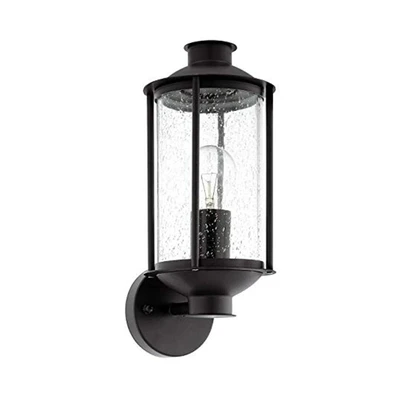 Gambar Eglo Mamurra Lampu Dinding Outdoor E27 - Hitam