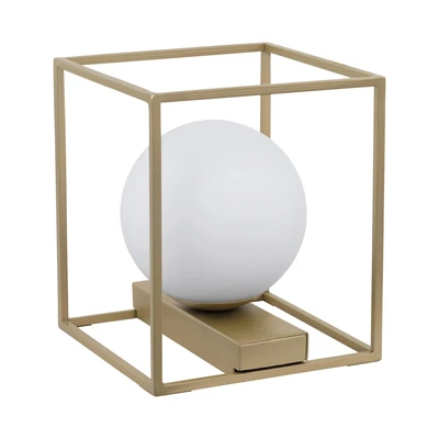 Gambar Eglo Vallaspra Lampu Meja E14 - Krem Champagne