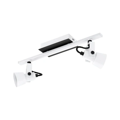 Gambar Eglo Lampu Sorot Trillo 2L GU10 - Hitam/Putih