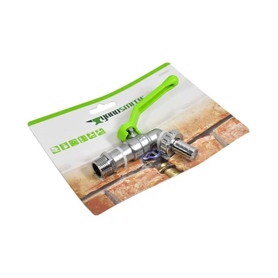 Gambar Yardsmith Keran Taman 1/2 Coupling 626001 - Hijau