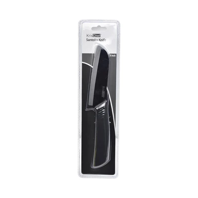 Gambar Kris Pisau Santoku 12.7 cm - Hitam