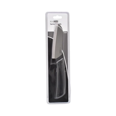Gambar Kris Pisau Santoku 12.7 cm - Silver